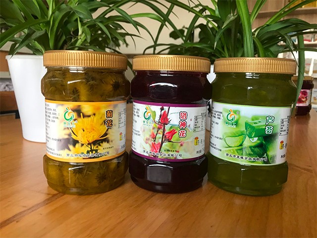 菊花花茶、洛神花花茶、蘆薈花茶